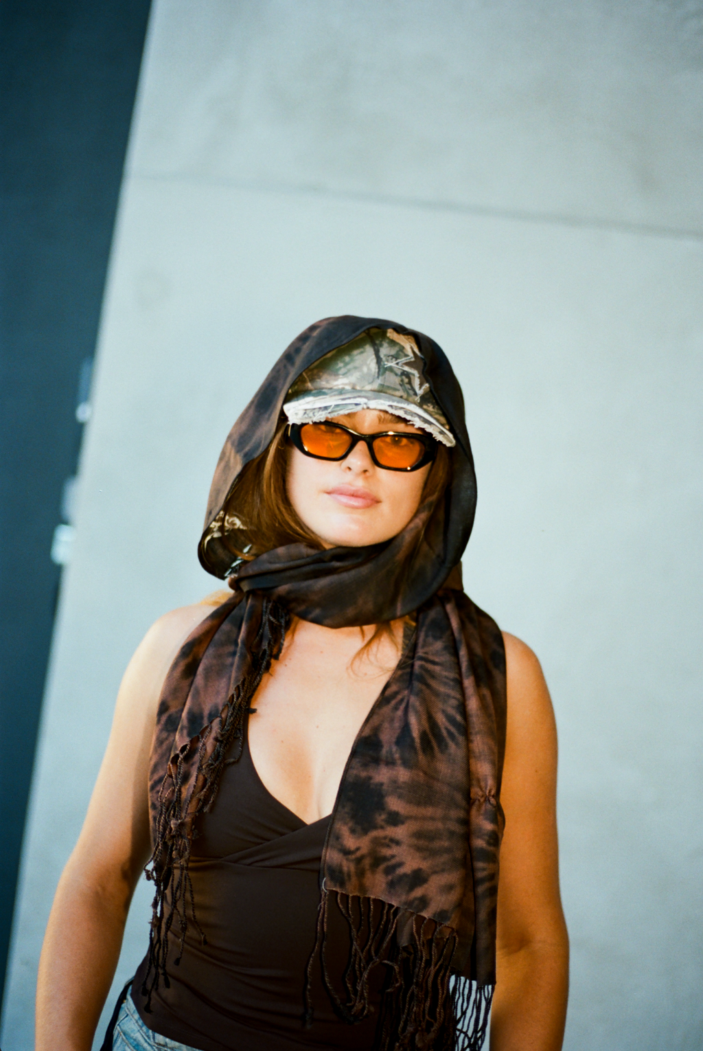 Desert Storm Tie Dye Pashmina